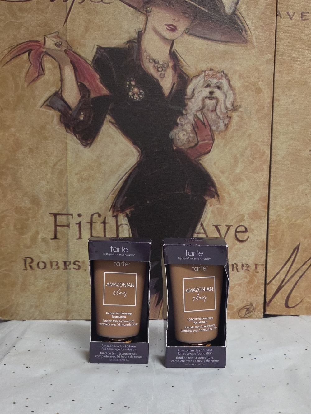 Tarte Amazonian Clay Foundation Duo in Deep Sand
